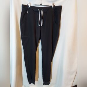 Figs Technical Collection Men's Black Jogger Pants - LT